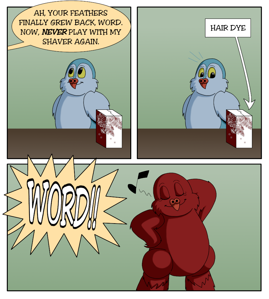 Word is the Bird - Episode 124, Page 1: 16_NoneTheWiser