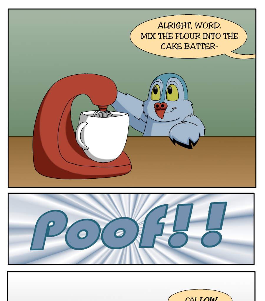 Word is the Bird - Episode 131, Page 1: 23_FlourPower