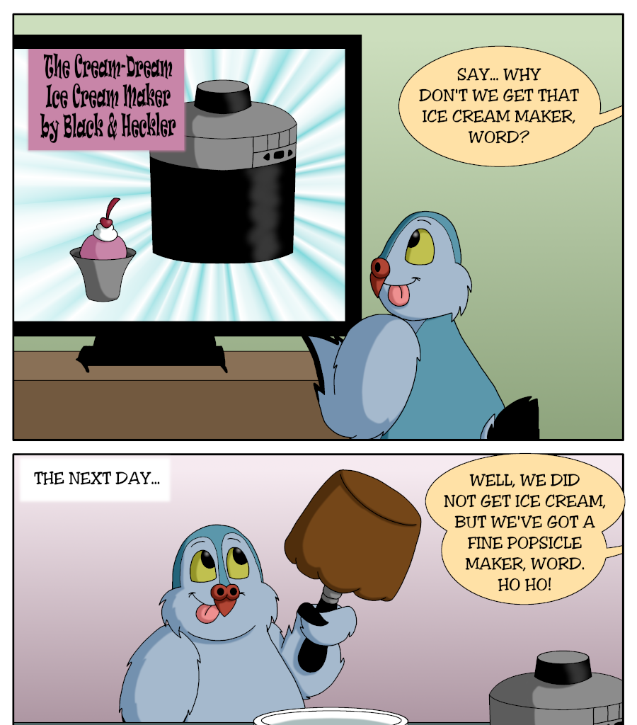 Word is the Bird - Episode 141, Page 1: 33_SuccessfulFailure