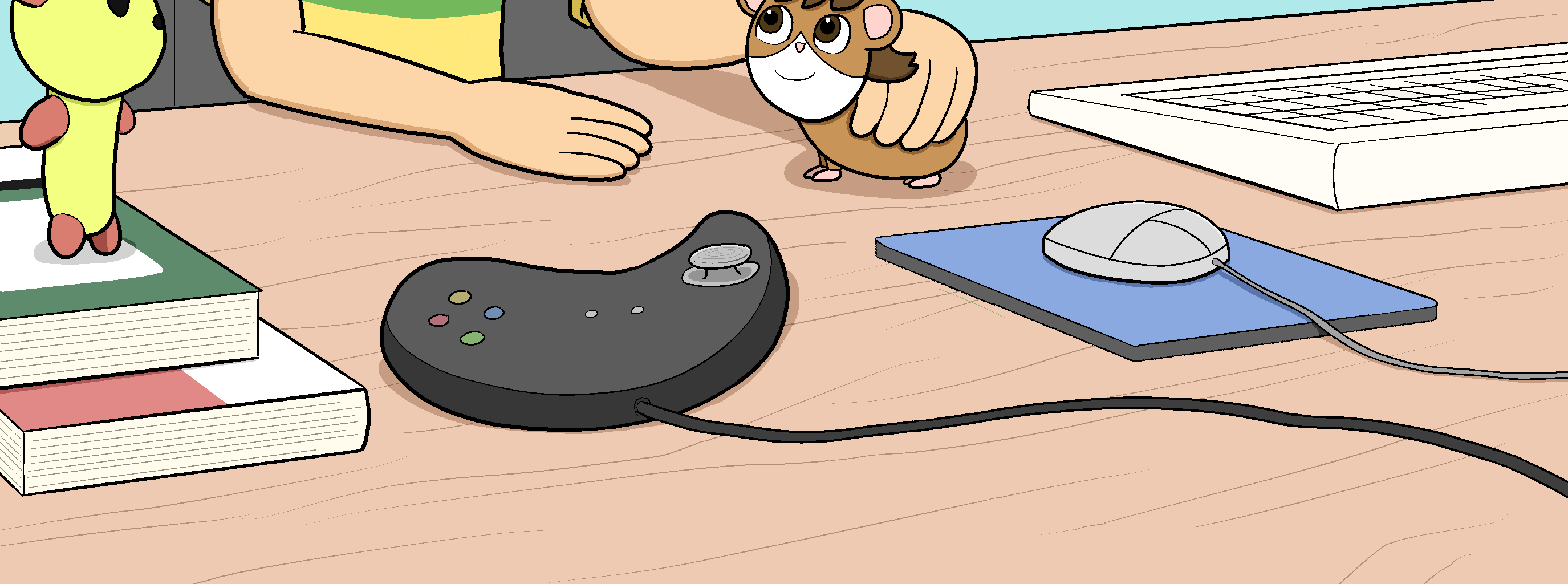 Chion and Kobi - Episode 1, Page 1: Rodent's New Home Cover Page