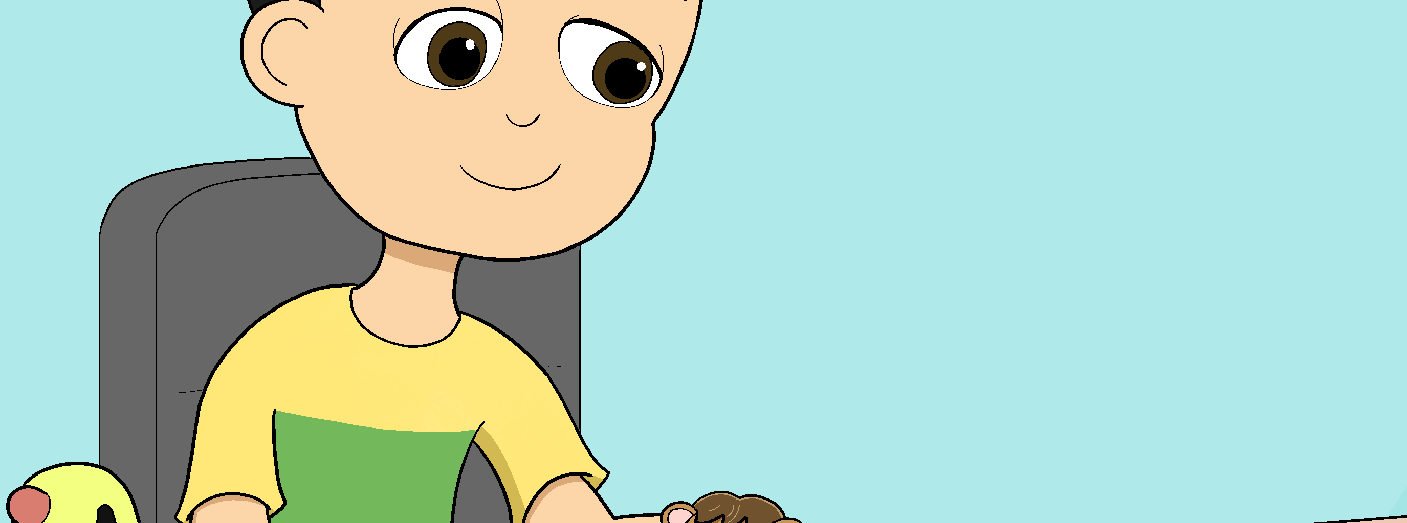 Chion and Kobi - Episode 1, Page 1: Rodent's New Home Cover Page