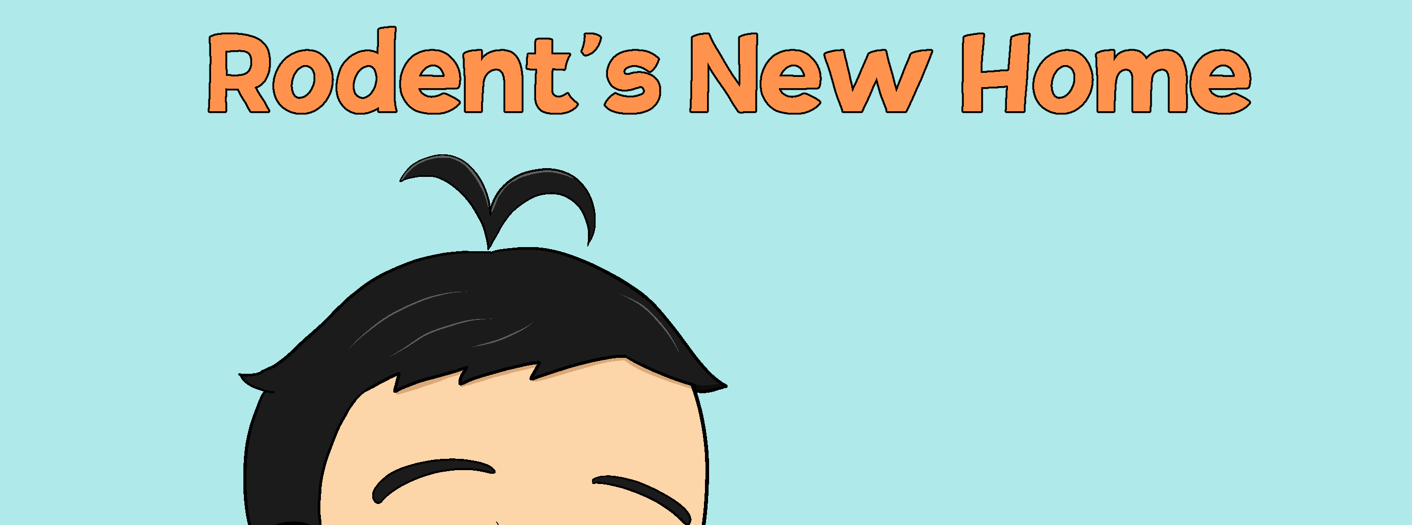 Chion and Kobi - Episode 1, Page 1: Rodent's New Home Cover Page