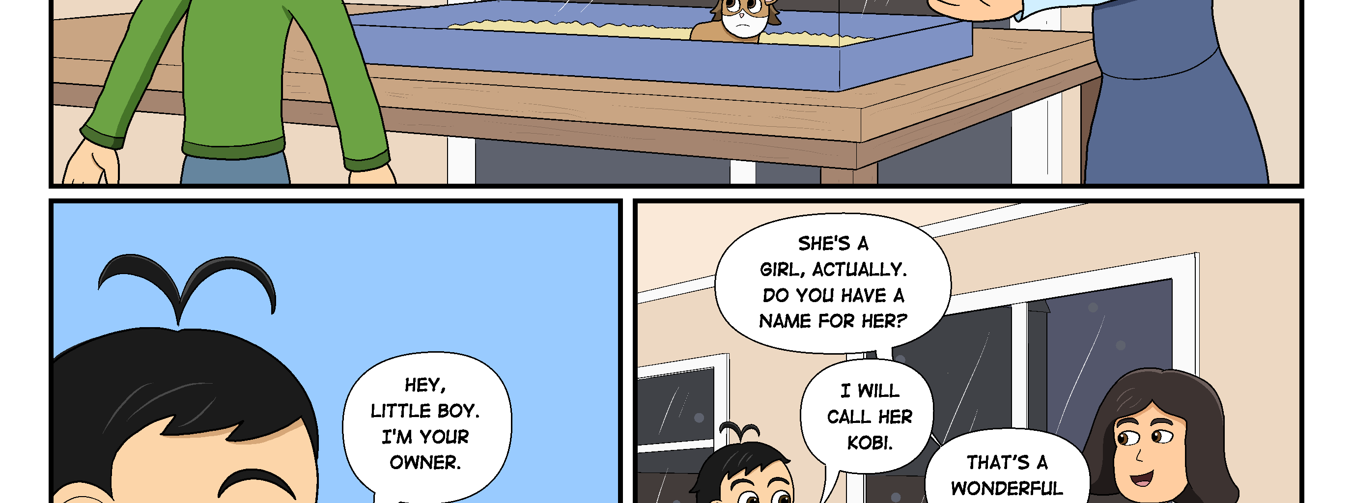 Chion and Kobi - Episode 3, Page 1: Rodent's New Home page 02