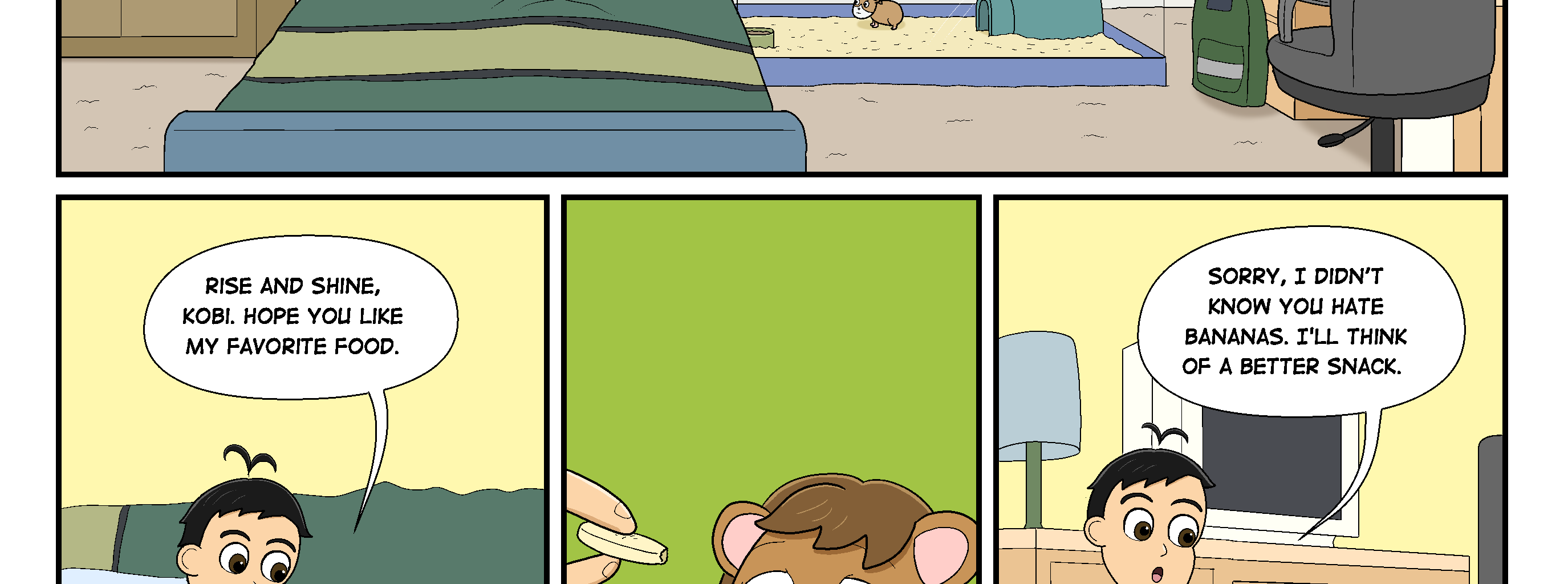 Chion and Kobi - Episode 5, Page 1: Rodent's New Home page 04