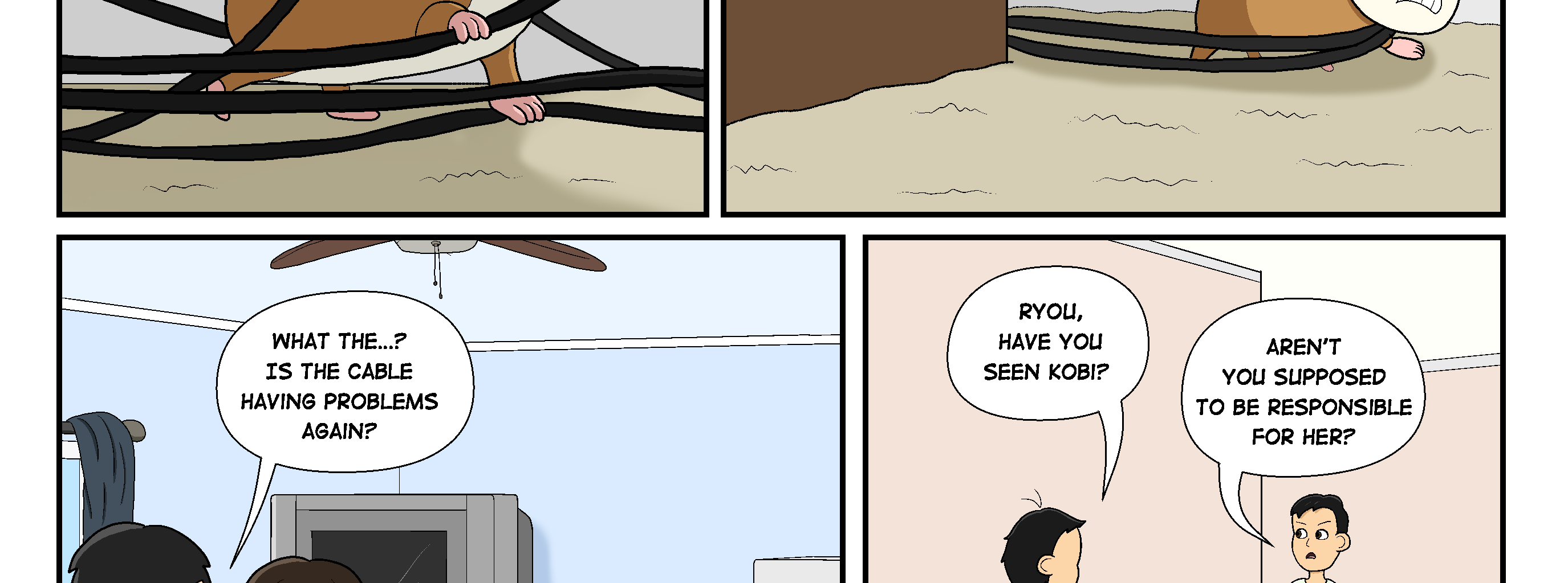 Chion and Kobi - Episode 9, Page 1: Rodent's New Home page 08