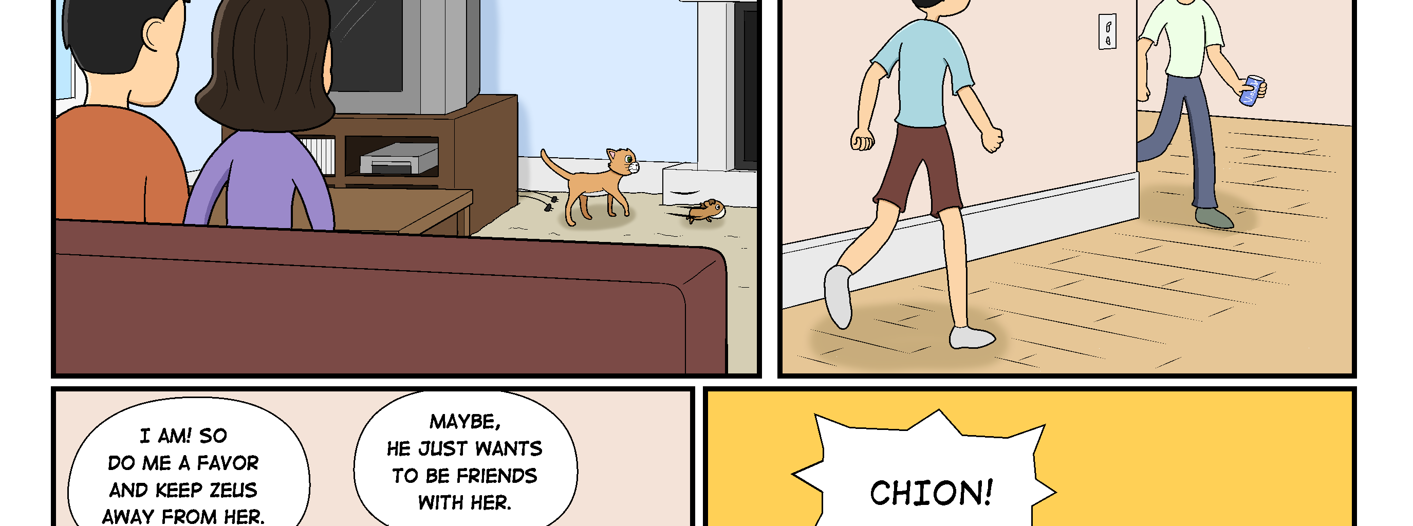 Chion and Kobi - Episode 9, Page 1: Rodent's New Home page 08