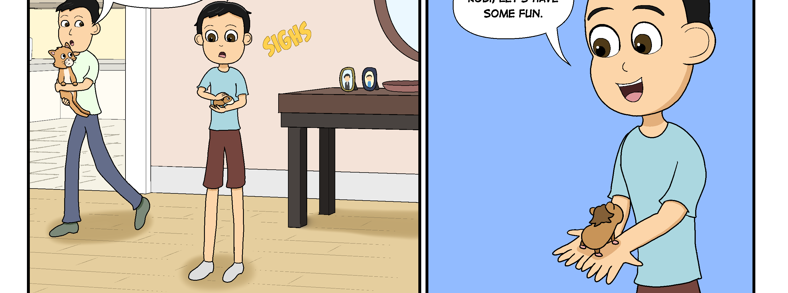 Chion and Kobi - Episode 10, Page 1: Rodent's New Home page 09