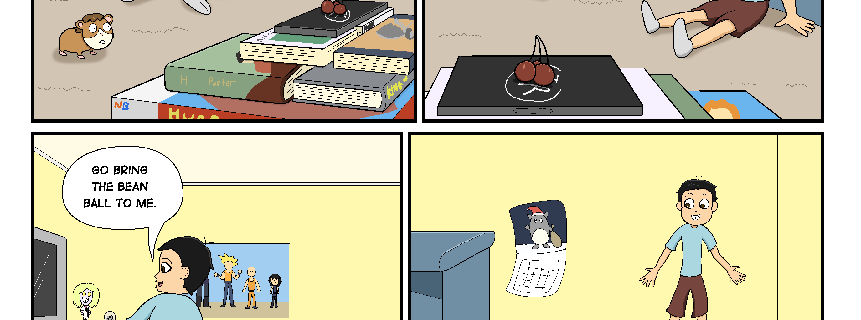 Chion and Kobi - Episode 11, Page 1: Rodent's New Home page 10