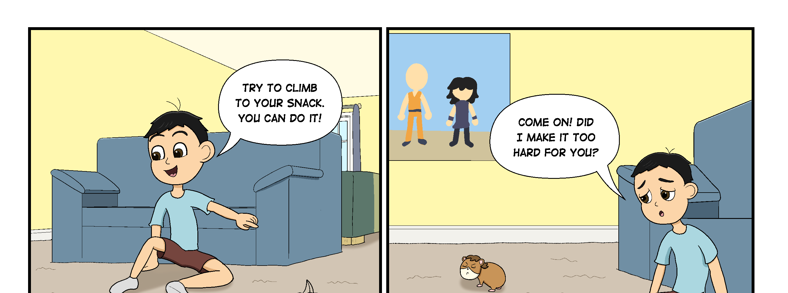 Chion and Kobi - Episode 11, Page 1: Rodent's New Home page 10