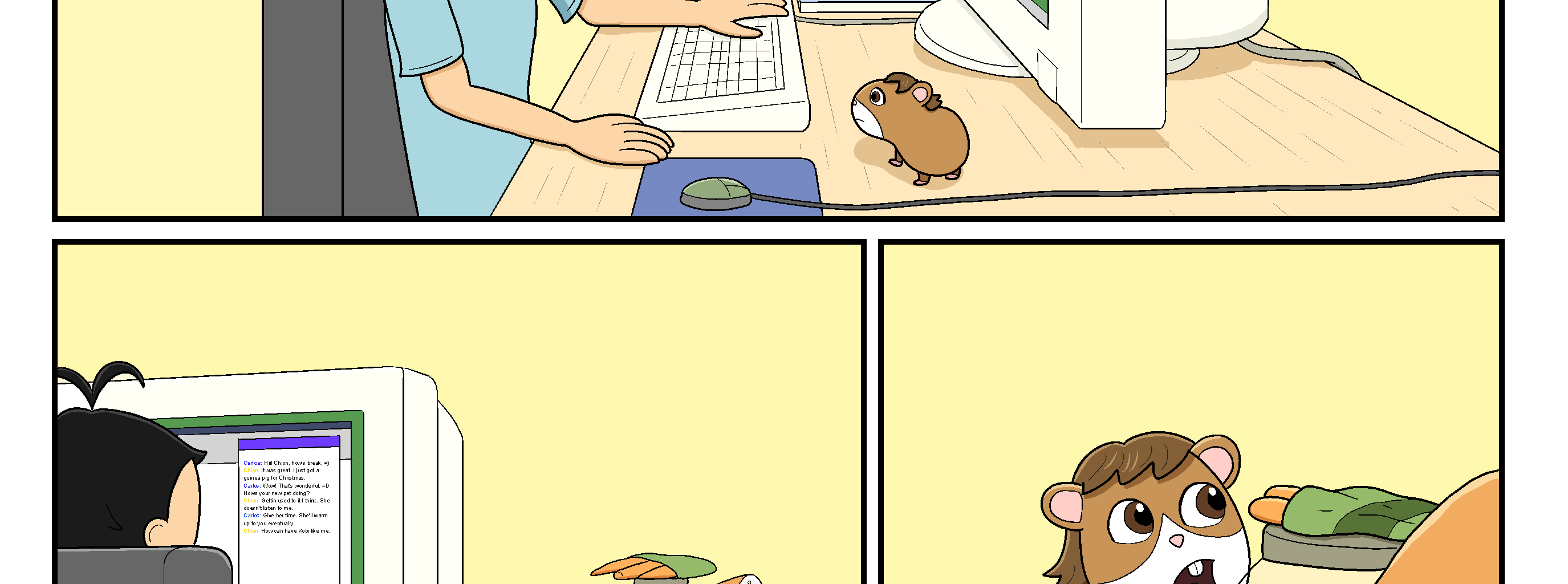 Chion and Kobi - Episode 12, Page 1: Rodent's New Home page 11
