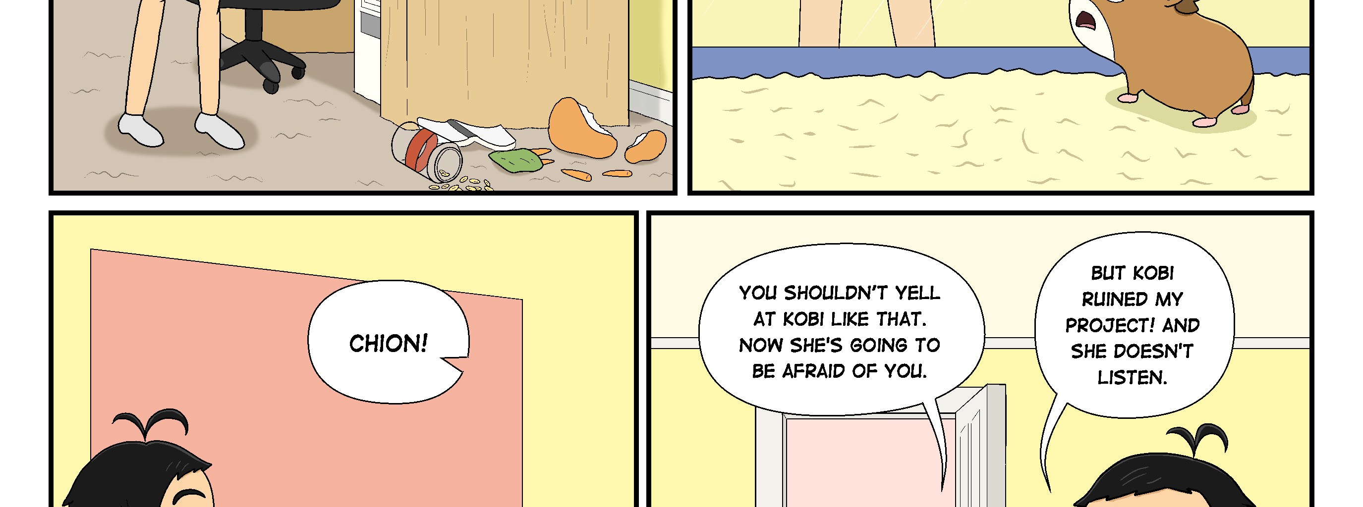 Chion and Kobi - Episode 13, Page 1: Rodent's New Home page 12