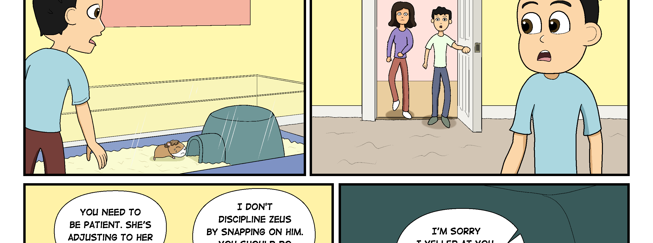 Chion and Kobi - Episode 13, Page 1: Rodent's New Home page 12