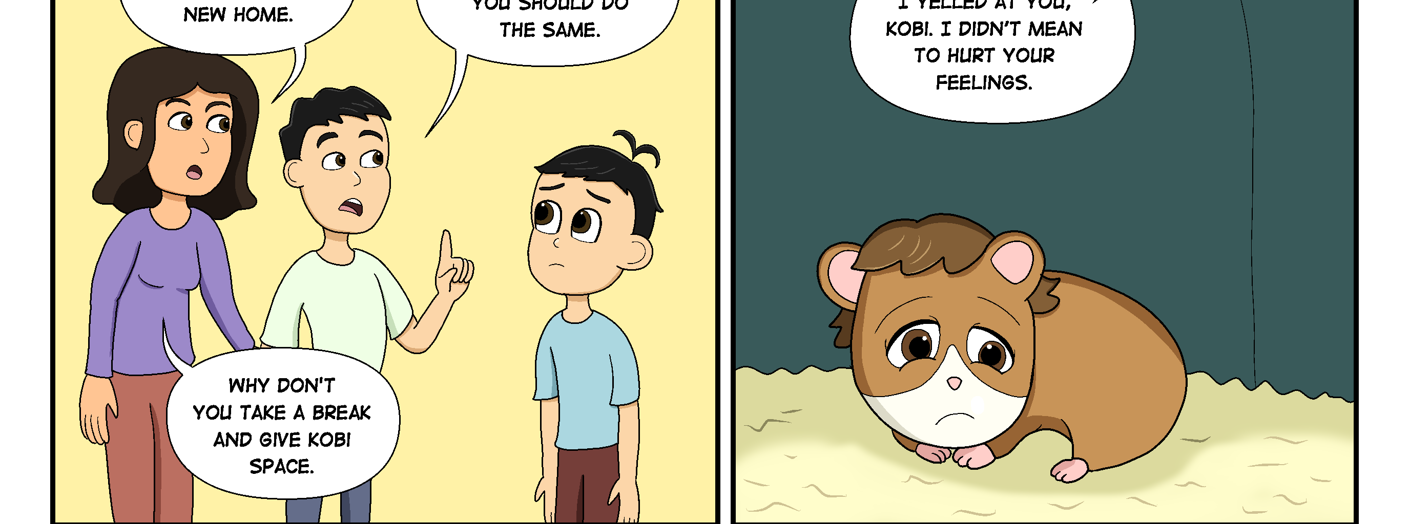 Chion and Kobi - Episode 13, Page 1: Rodent's New Home page 12