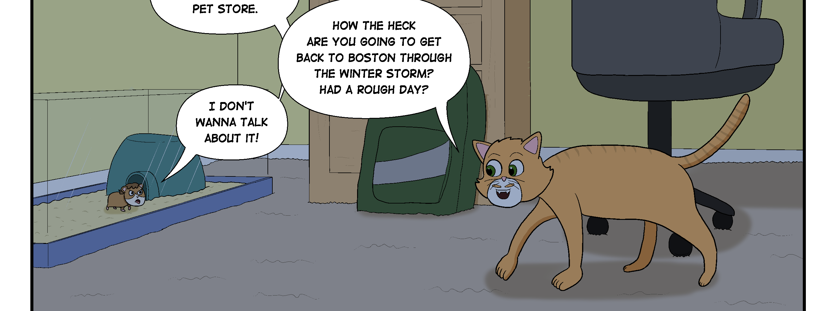 Chion and Kobi - Episode 14, Page 1: Rodent's New Home page 13