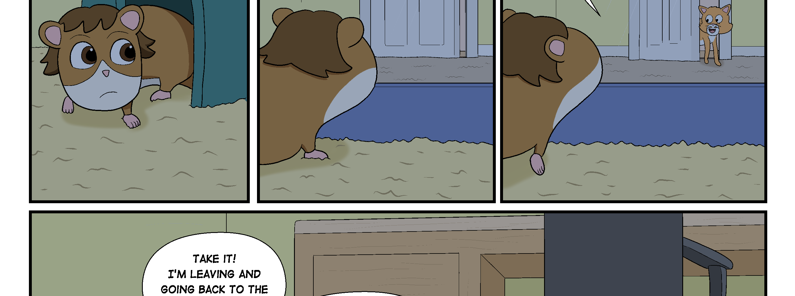Chion and Kobi - Episode 14, Page 1: Rodent's New Home page 13