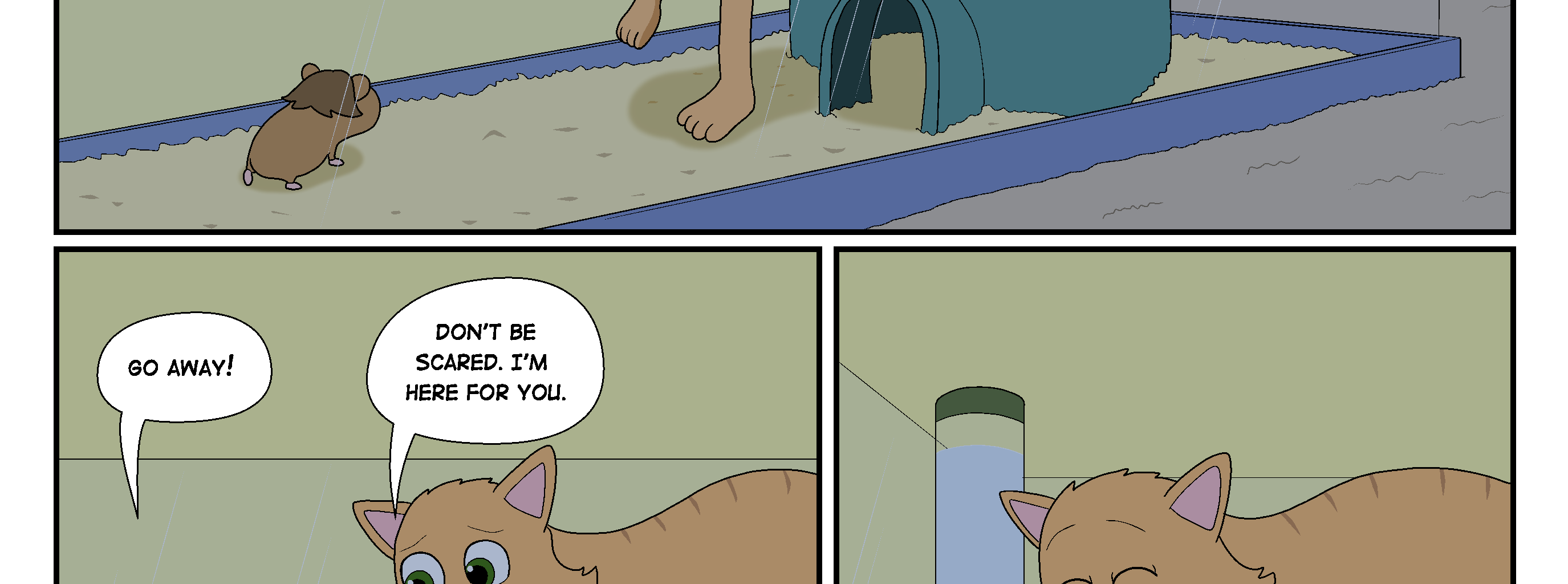 Chion and Kobi - Episode 15, Page 1: Rodent's New Home page 14