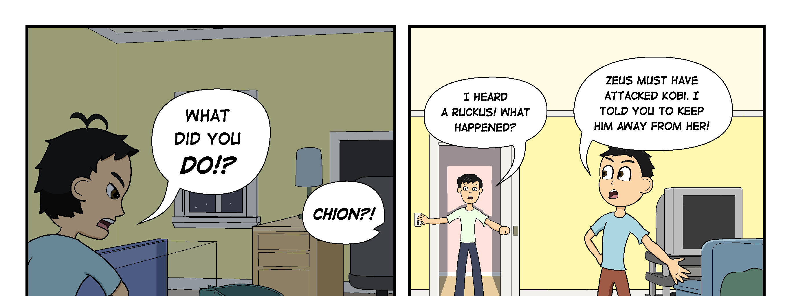 Chion and Kobi - Episode 16, Page 1: Rodent's New Home page 15