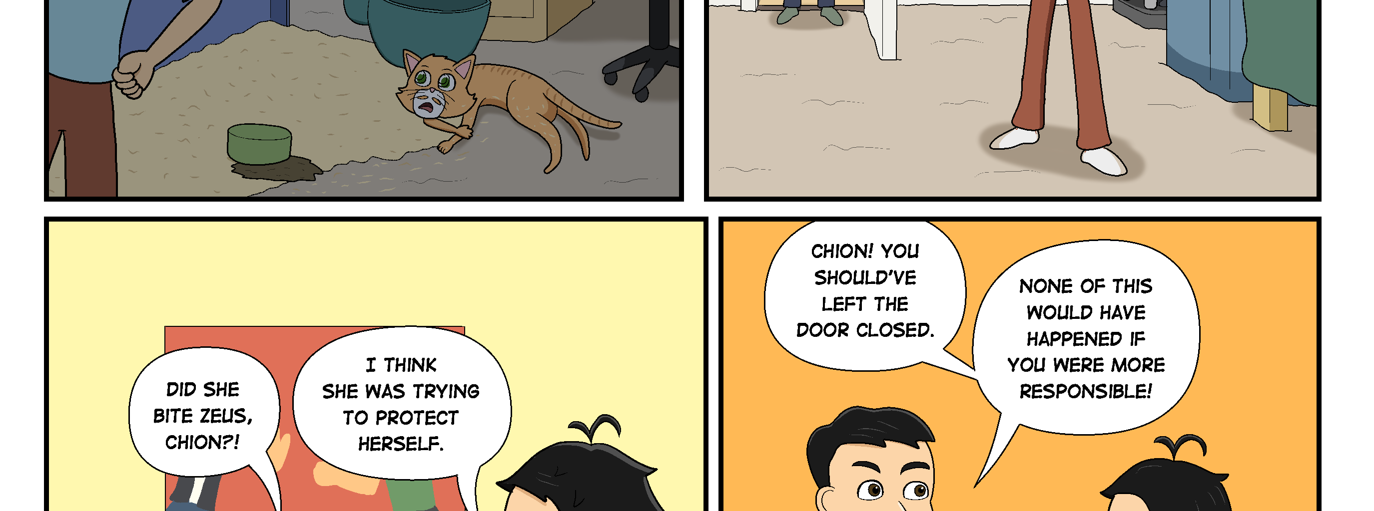 Chion and Kobi - Episode 16, Page 1: Rodent's New Home page 15