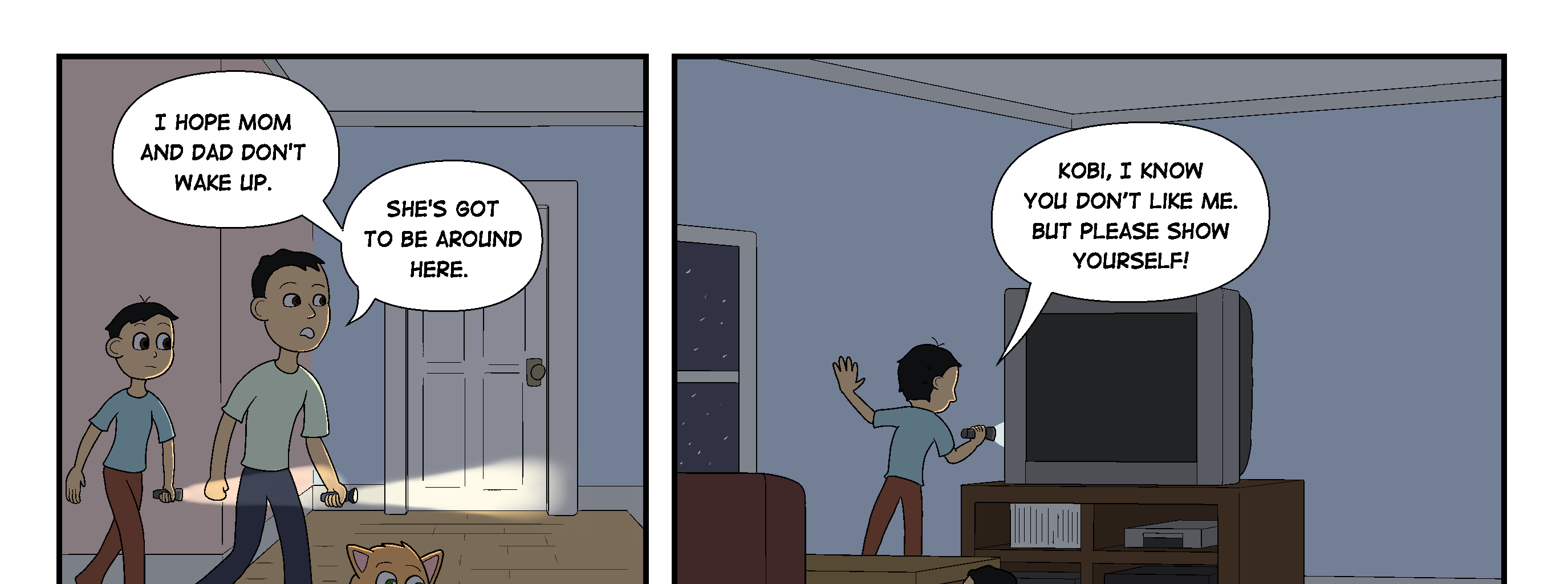 Chion and Kobi - Episode 17, Page 1: Rodent's New Home page 16