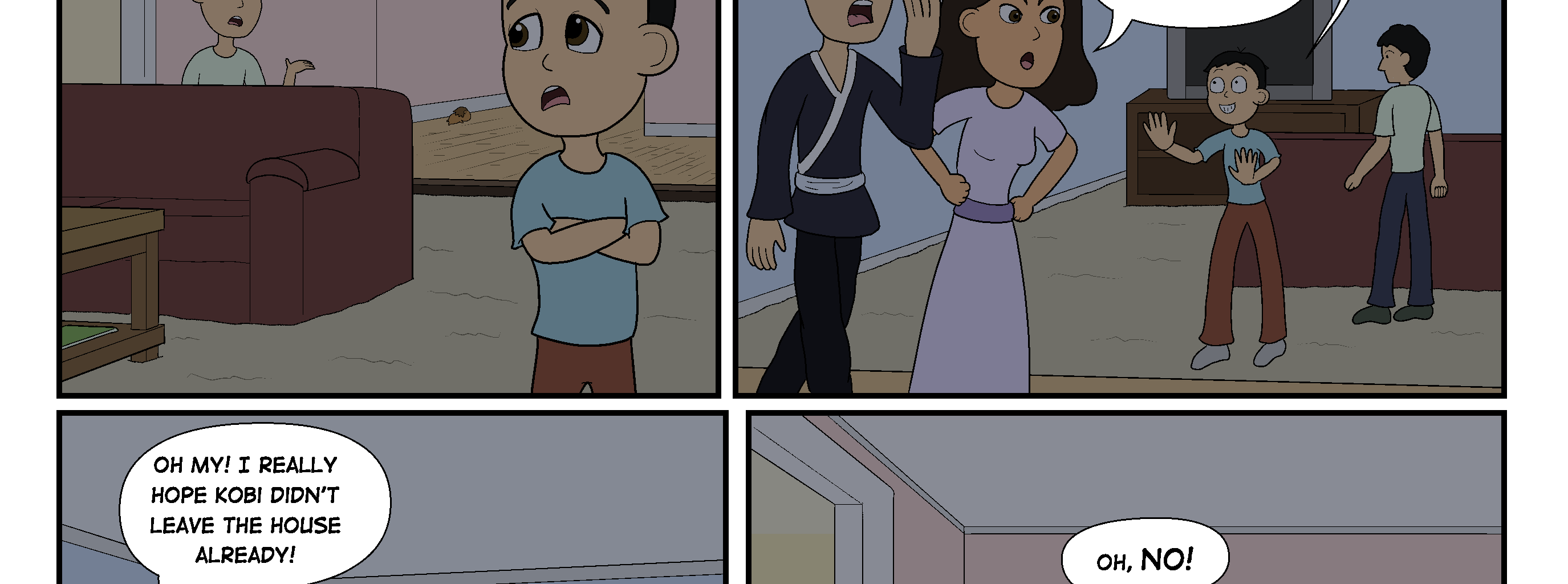 Chion and Kobi - Episode 17, Page 1: Rodent's New Home page 16