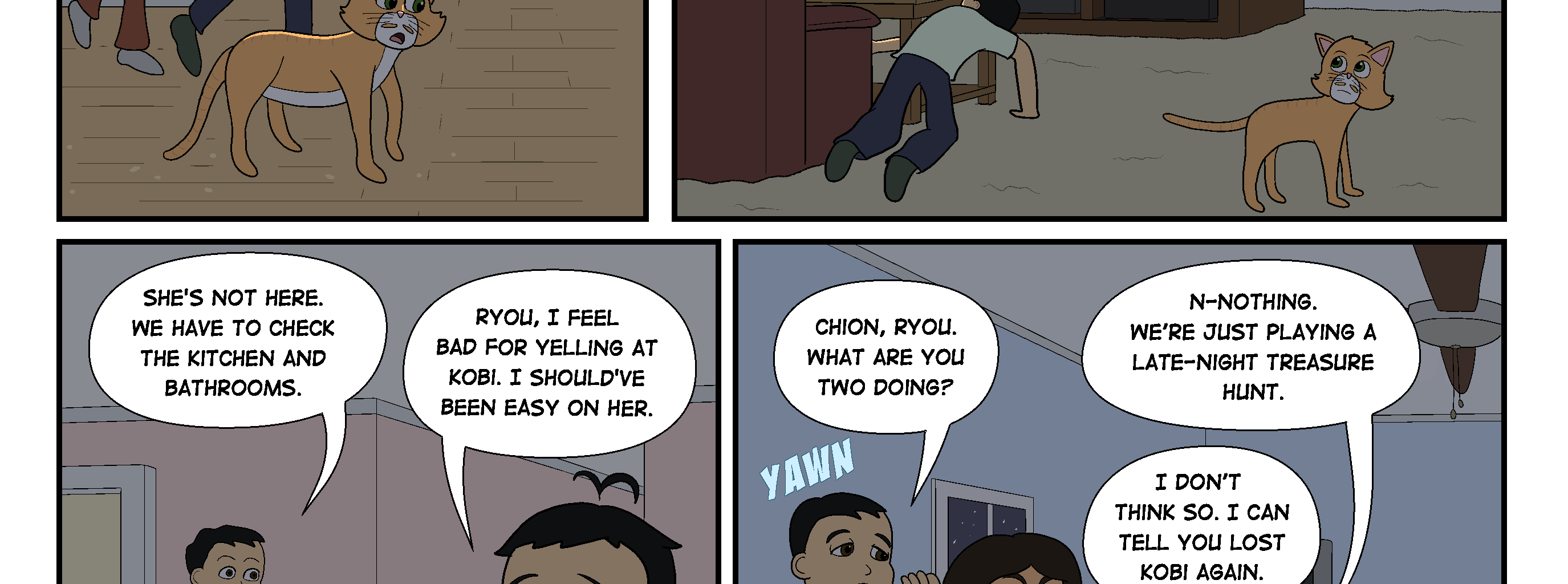 Chion and Kobi - Episode 17, Page 1: Rodent's New Home page 16