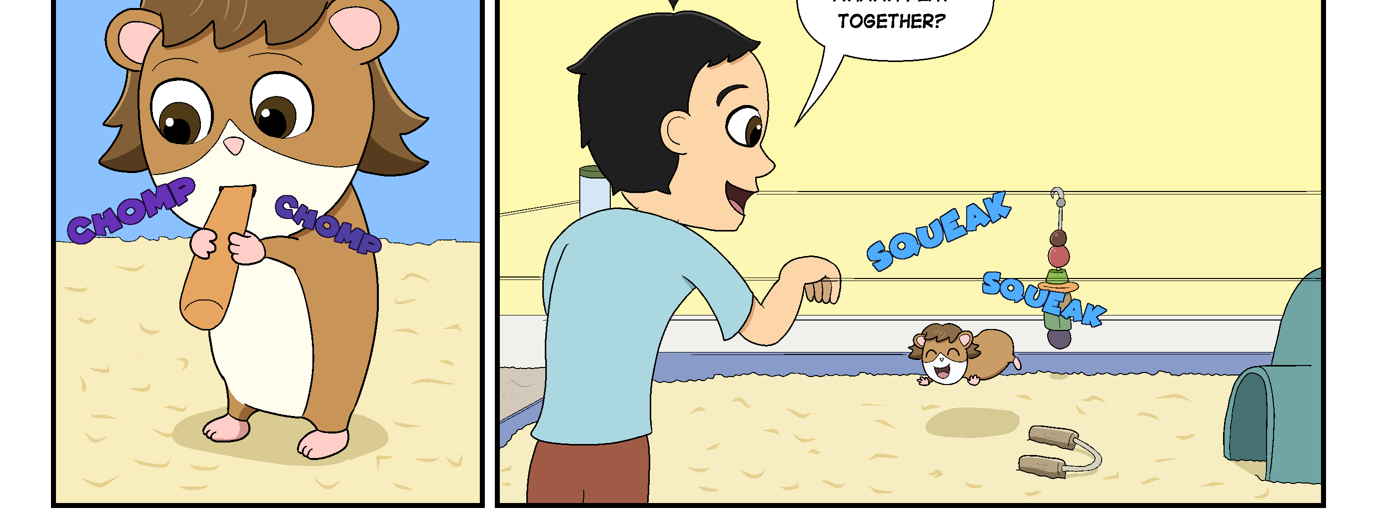 Chion and Kobi - Episode 21, Page 1: Rodent's New Home page 20