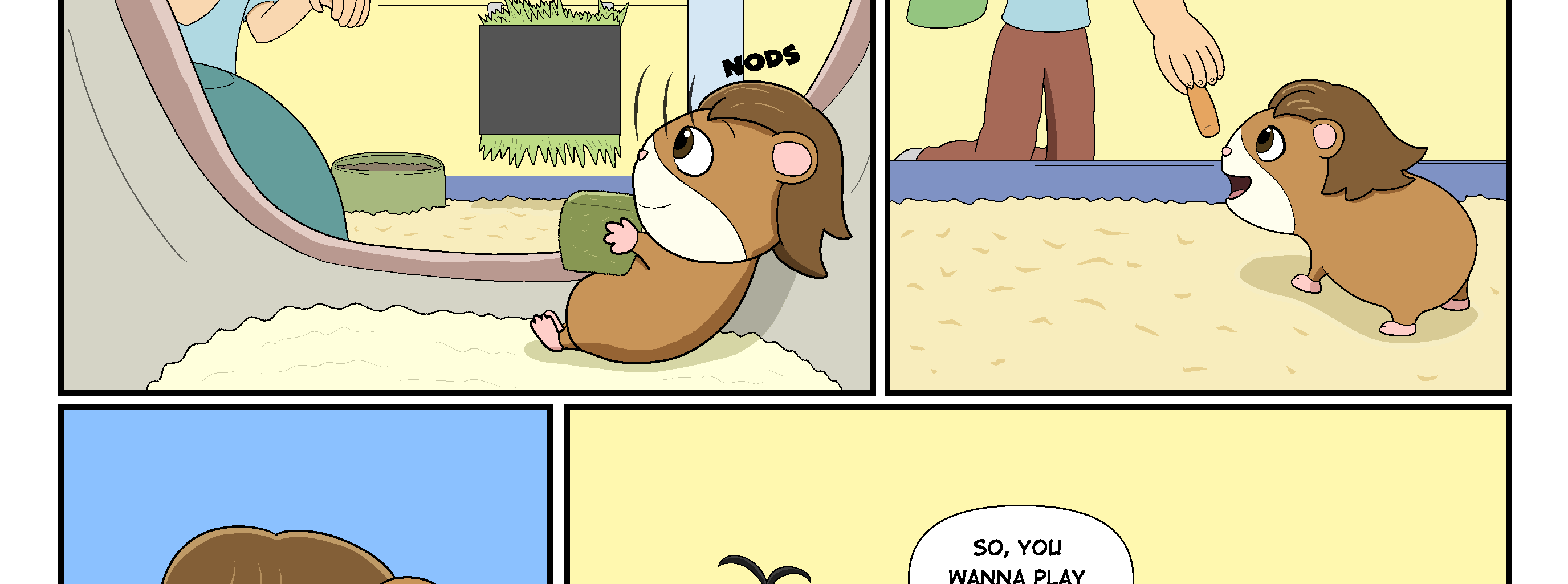 Chion and Kobi - Episode 21, Page 1: Rodent's New Home page 20