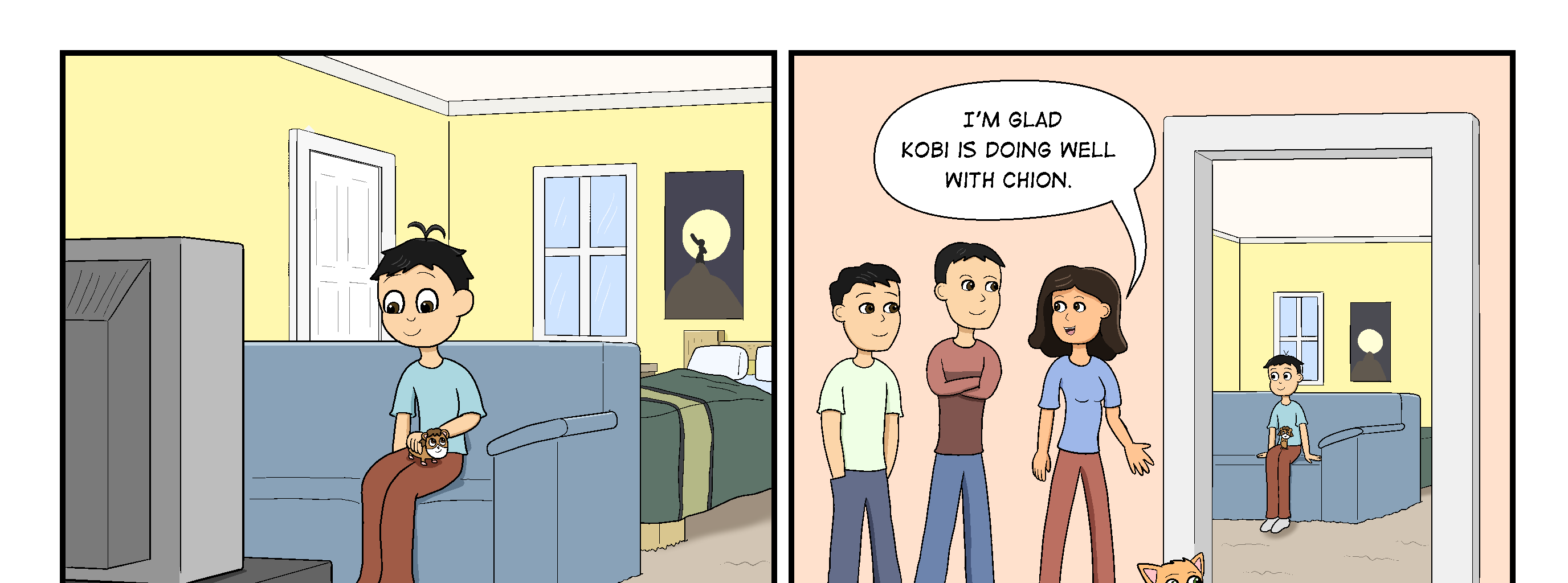 Chion and Kobi - Episode 23, Page 1: Rodent's New Home page 22