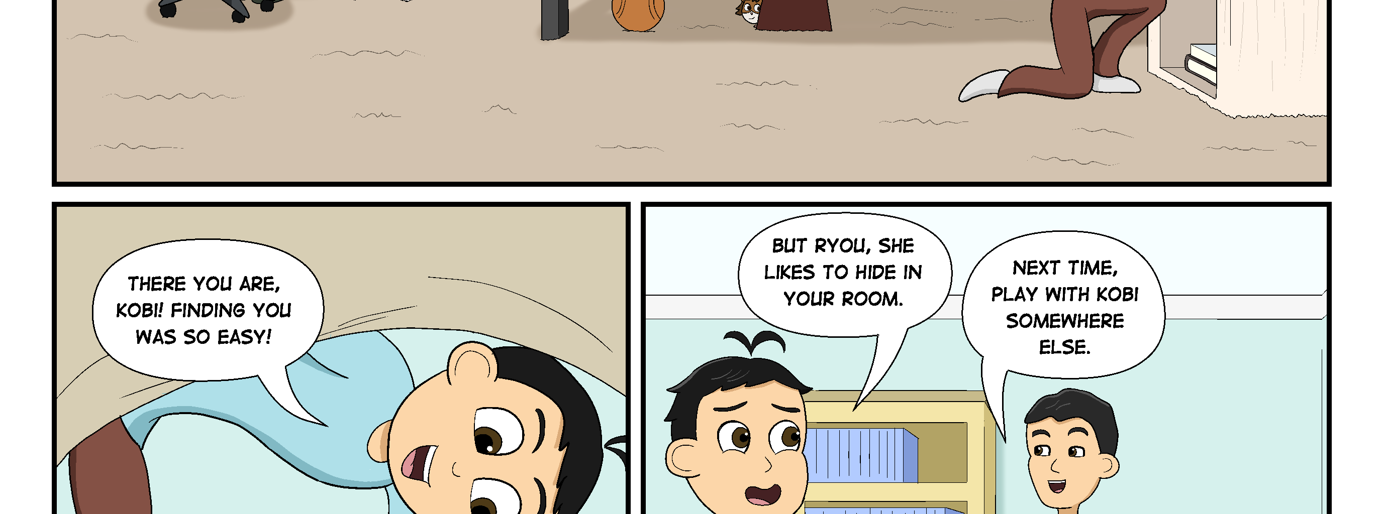Chion and Kobi - Episode 25, Page 1: New Crowd Page 1