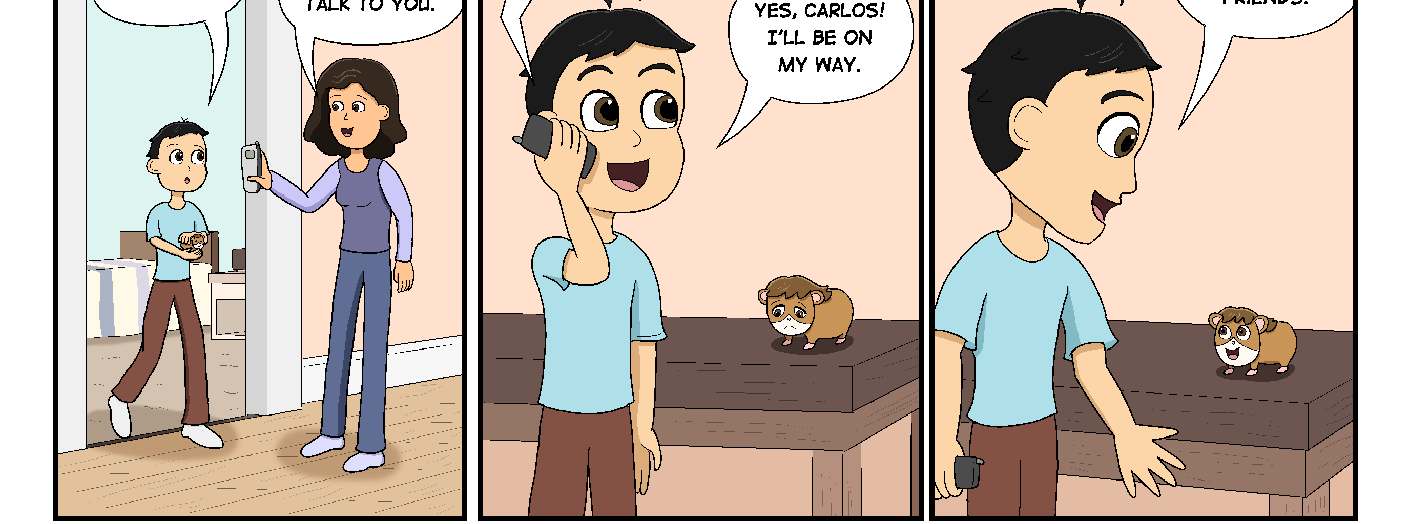 Chion and Kobi - Episode 25, Page 1: New Crowd Page 1