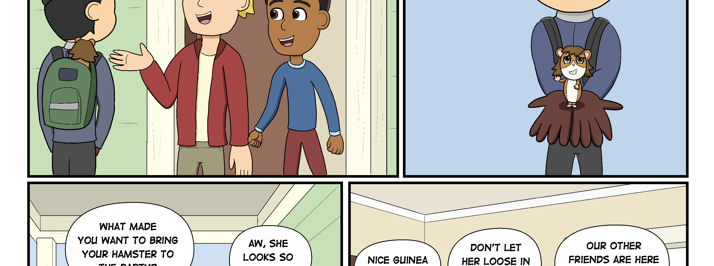 Chion and Kobi - Episode 26, Page 1: New Crowd Page 2