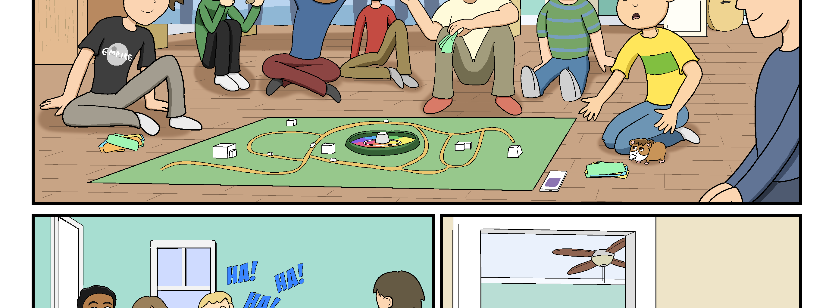 Chion and Kobi - Episode 27, Page 1: New Crowd Page 3
