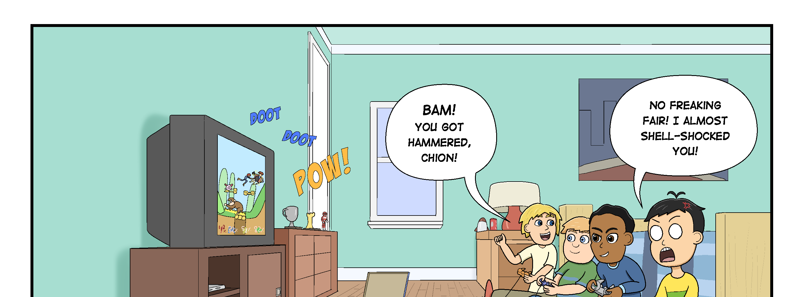 Chion and Kobi - Episode 27, Page 1: New Crowd Page 3