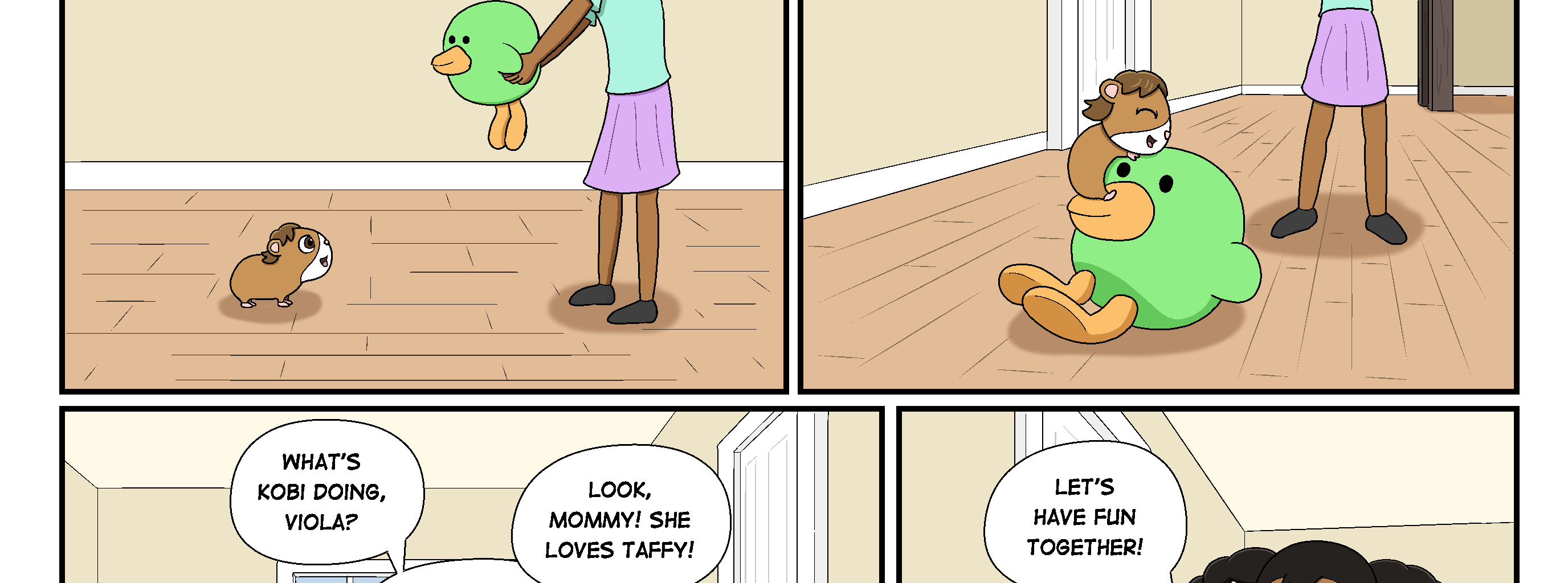 Chion and Kobi - Episode 28, Page 1: New Crowd Page 4
