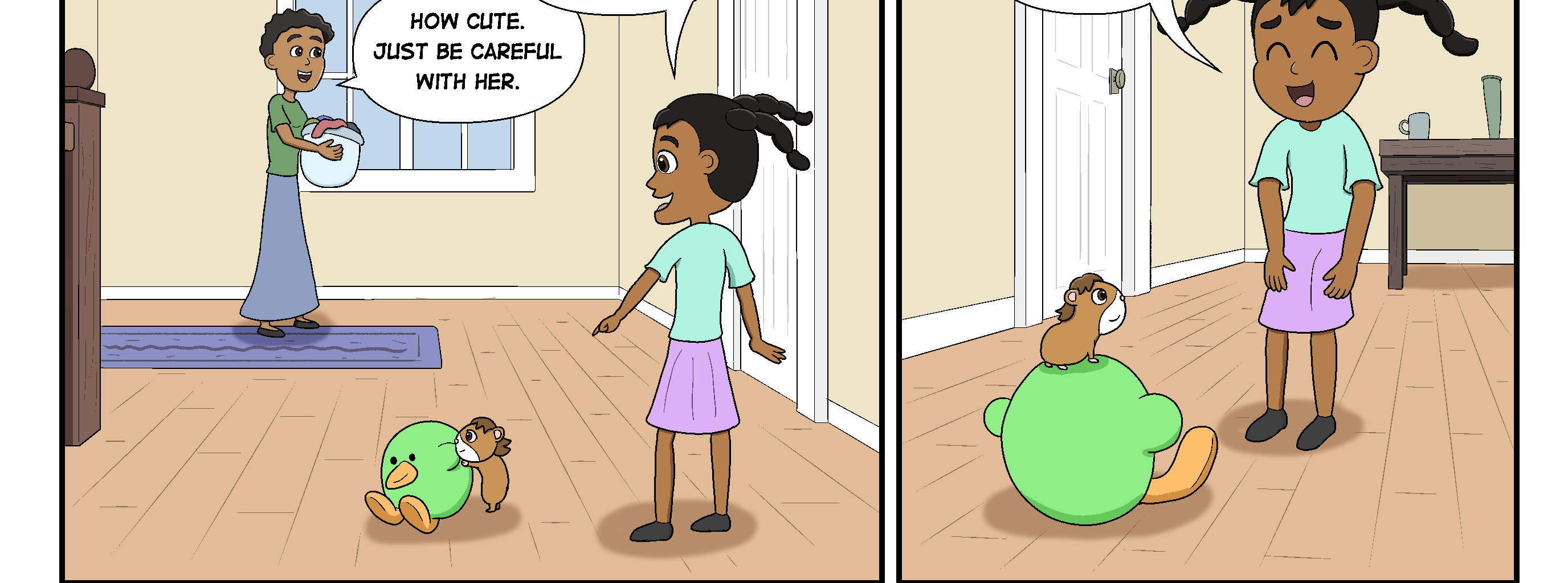 Chion and Kobi - Episode 28, Page 1: New Crowd Page 4