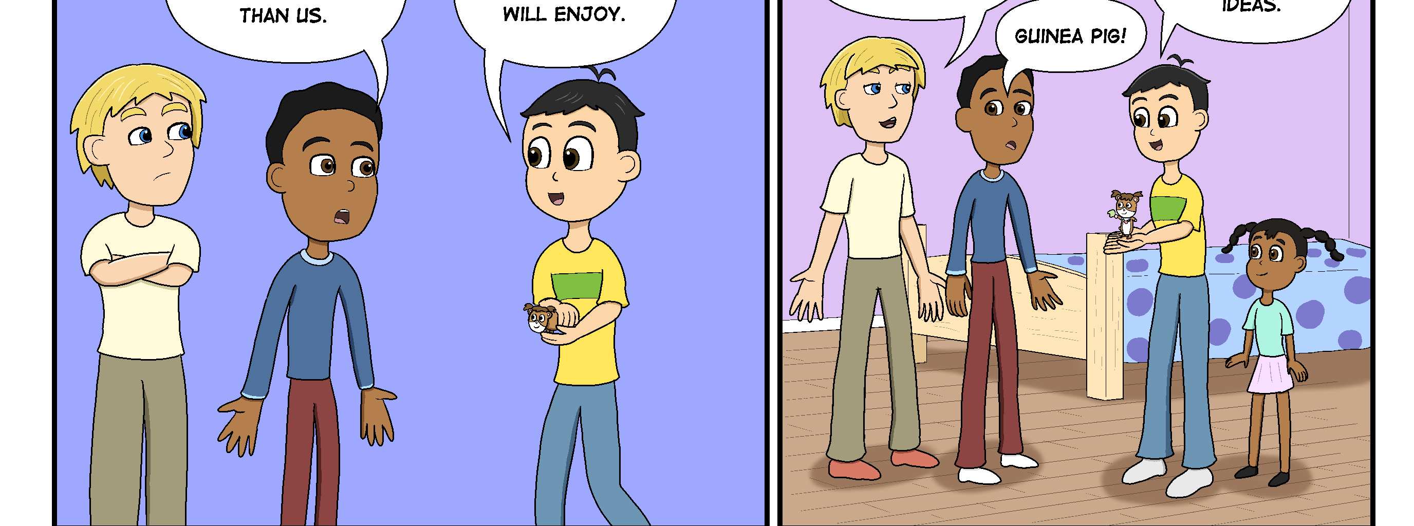 Chion and Kobi - Episode 30, Page 1: New Crowd Page 6