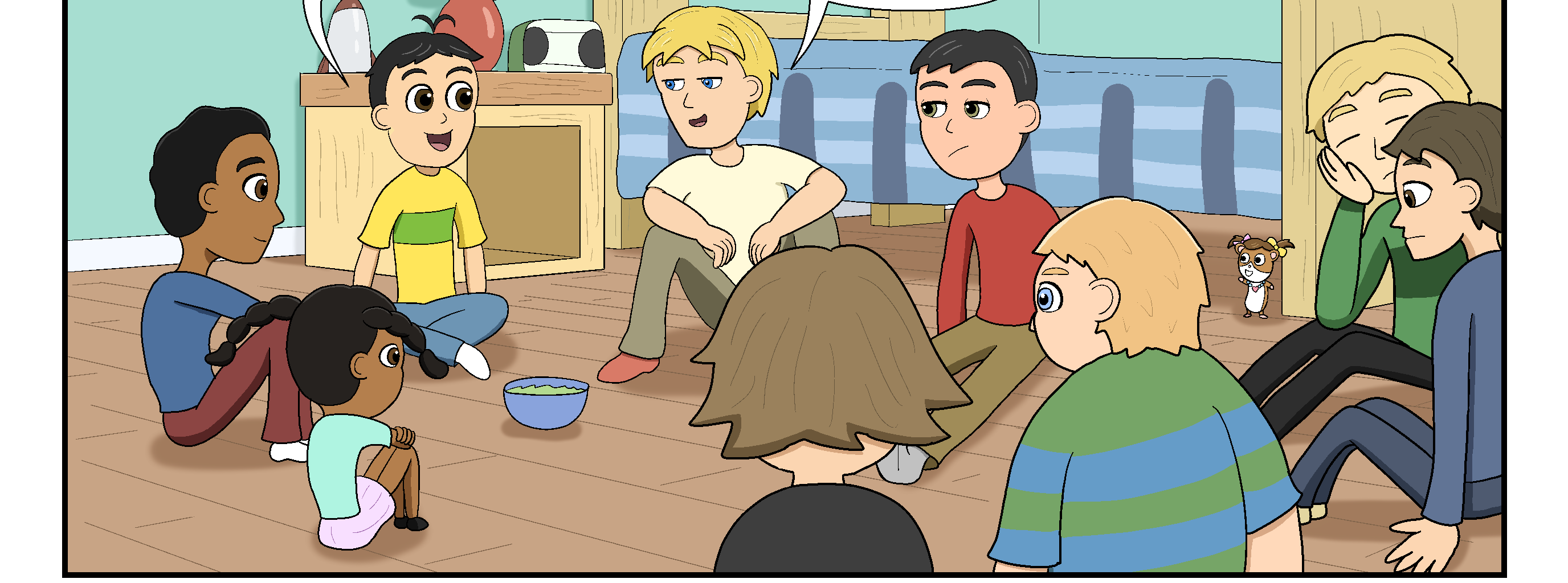 Chion and Kobi - Episode 31, Page 1: New Crowd Page 7