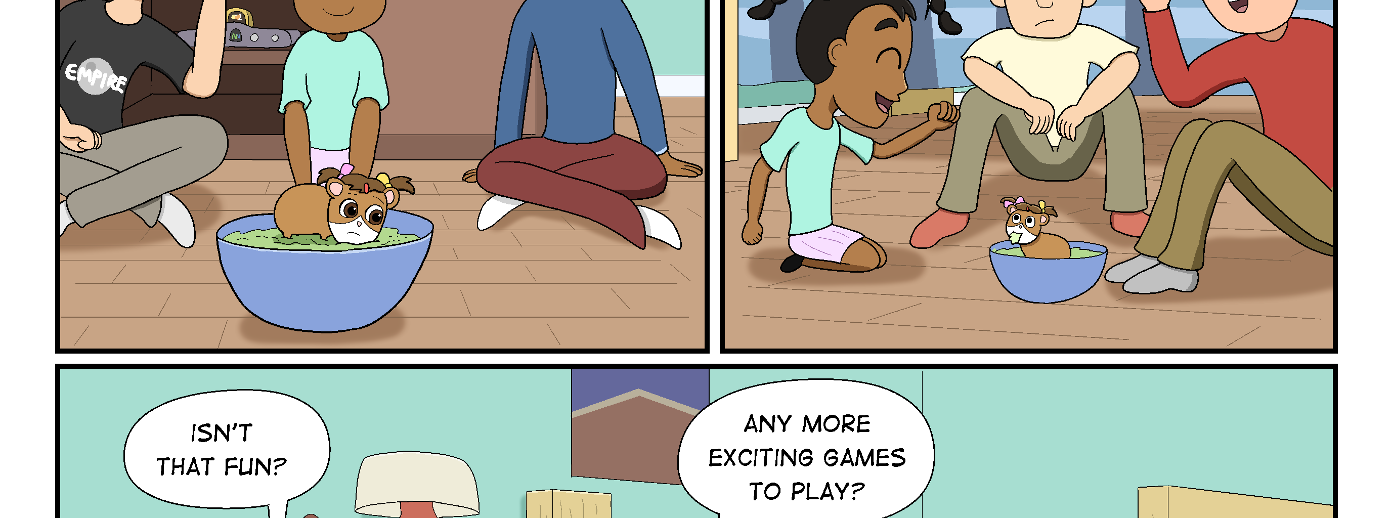 Chion and Kobi - Episode 31, Page 1: New Crowd Page 7