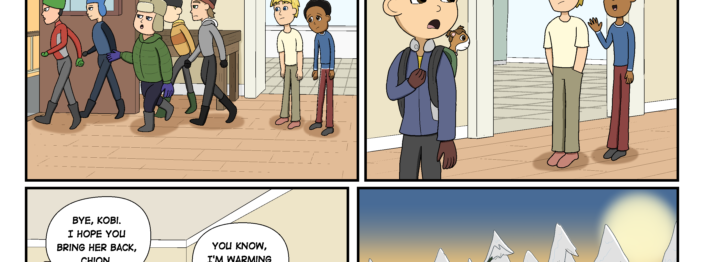 Chion and Kobi - Episode 36, Page 1: New Crowd Page 12