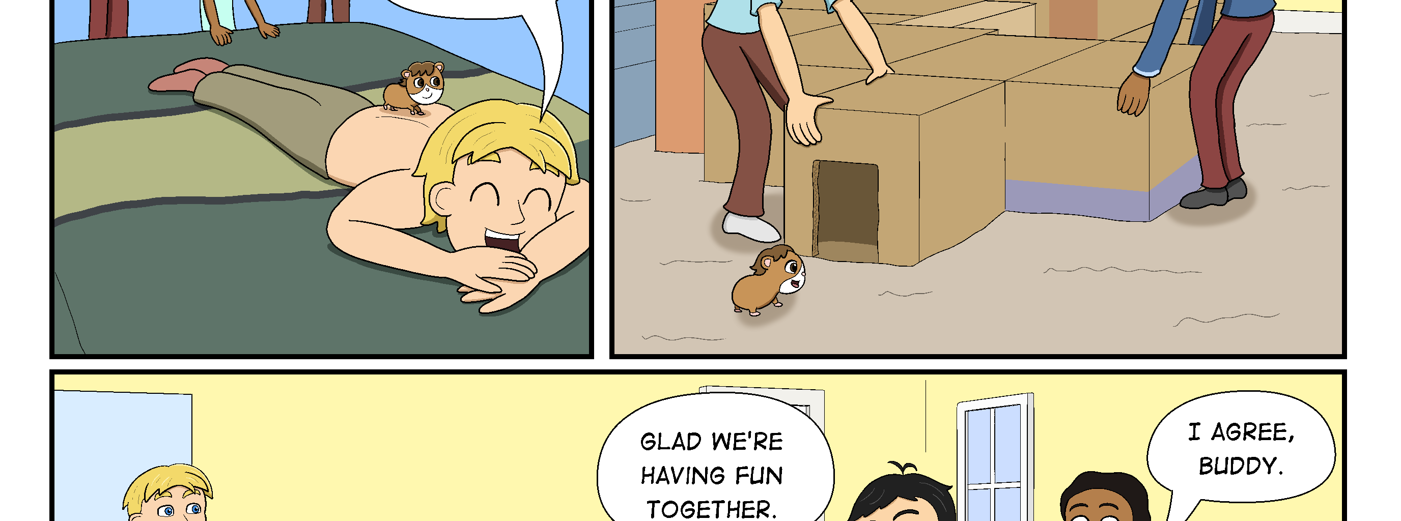 Chion and Kobi - Episode 38, Page 1: New Crowd Page 14