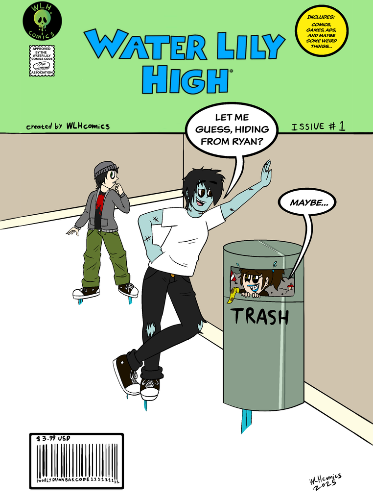 Water Lily High - Episode 1, Page 1: Cover 1