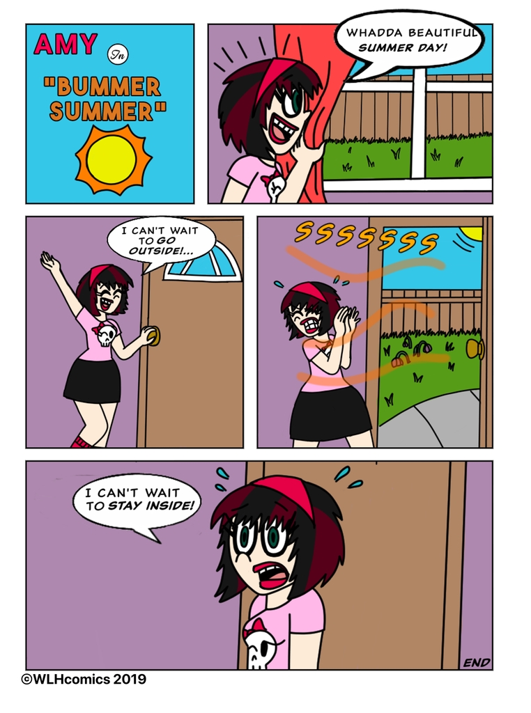 Water Lily High - Episode 4, Page 1: Bummer Summer