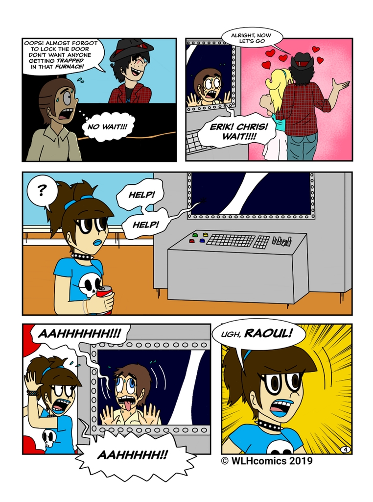 Water Lily High - Episode 5, Page 4: Science Un-Fair