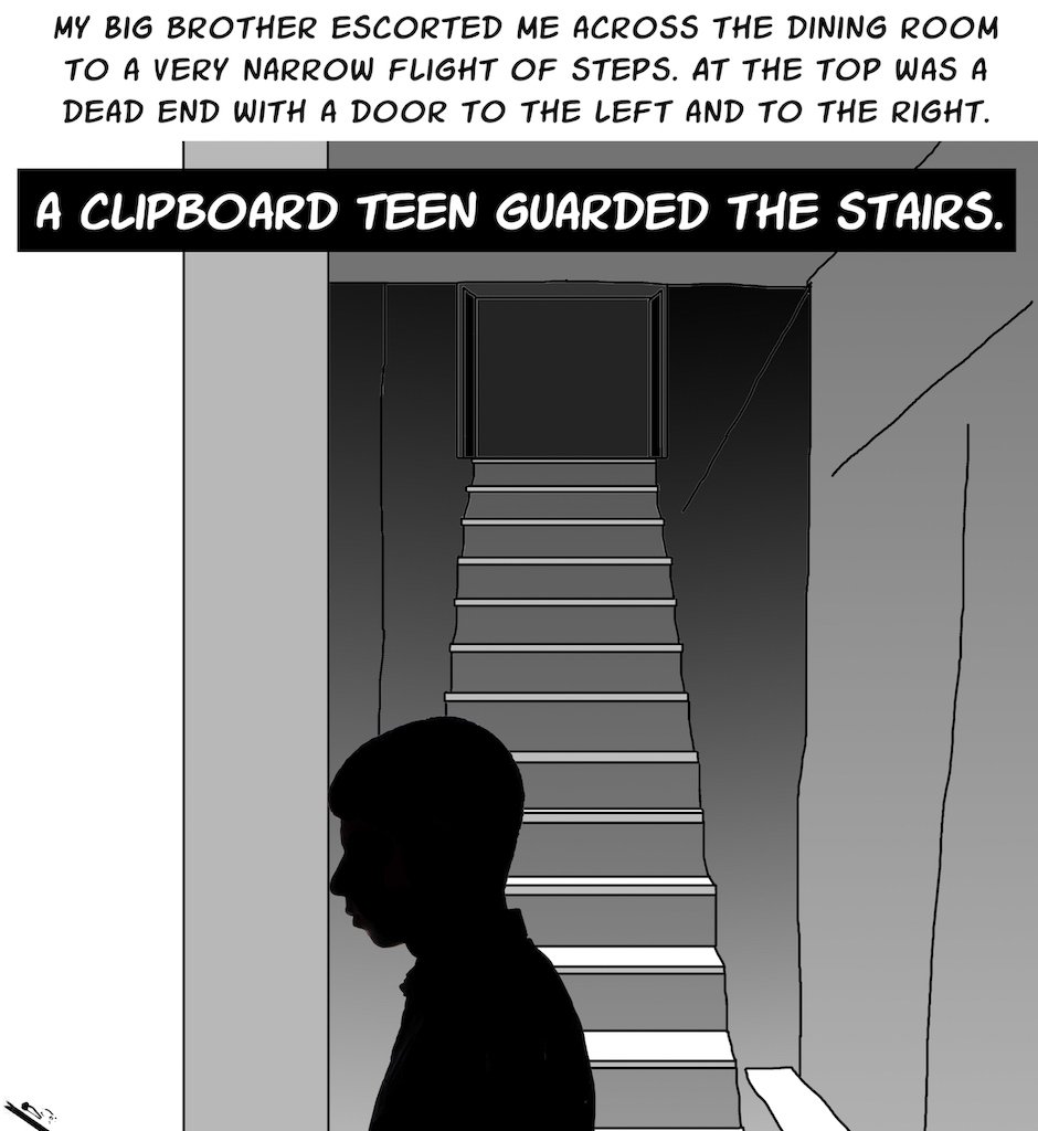 Joe vs Elan School - Episode 7, Page 1: Knock on Wood