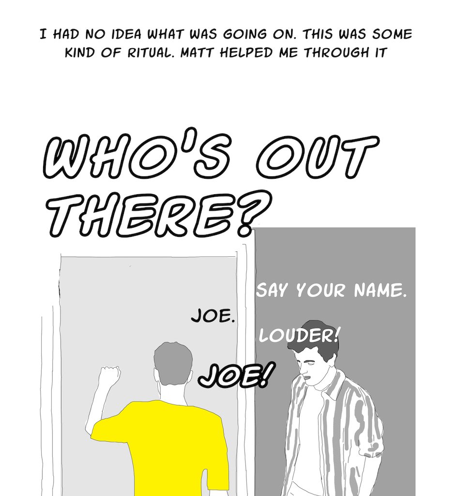 Joe vs Elan School - Episode 7, Page 3: Knock on Wood