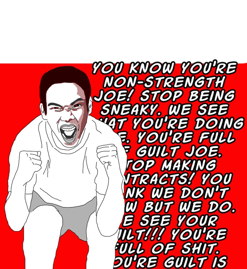 Joe vs Elan School - Episode 7, Page 9: Knock on Wood