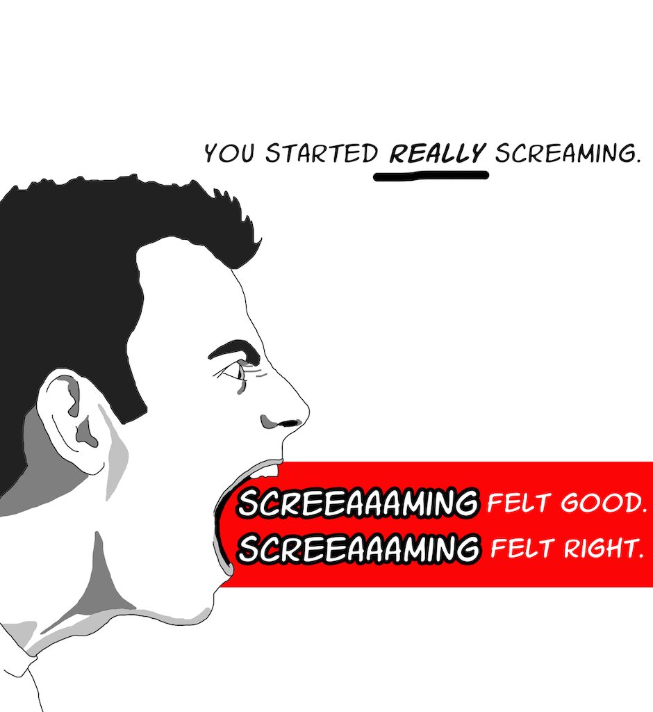 Joe vs Elan School - Episode 11, Page 7: It's a Scream