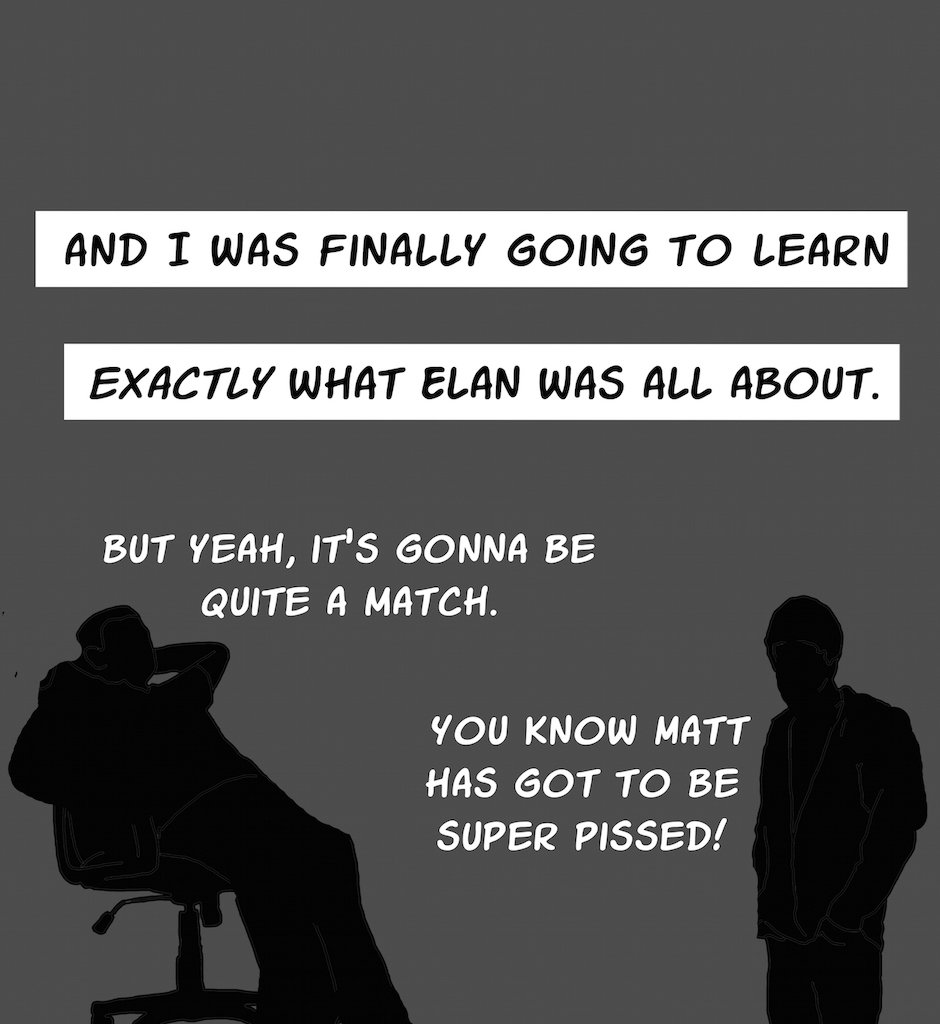 Joe vs Elan School - Episode 17, Page 9: What Goes Around