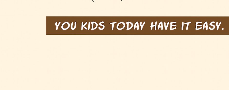 Joe vs Elan School - Episode 18, Page 6: Back in the Day
