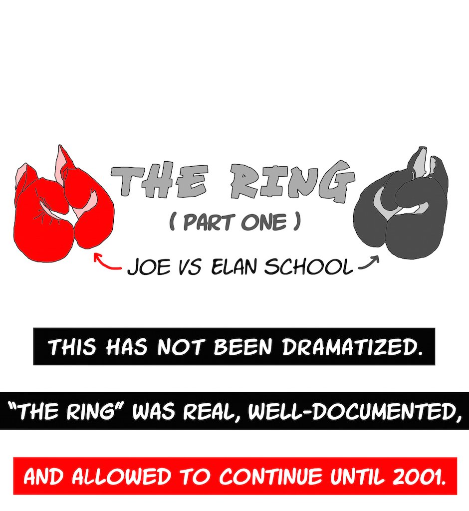 Joe vs Elan School - Episode 19, Page 1: The Ring
